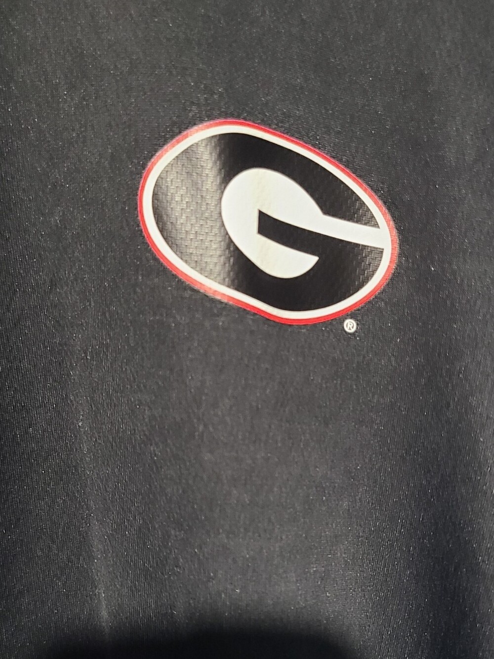 Nike Georgia Bulldogs Black Dri-FIT Quarter-Zip Pullover Size XXL - Picture 3 of 7